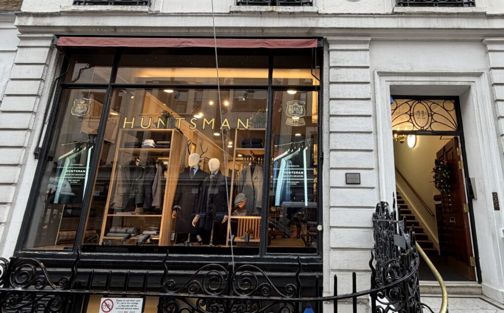 A clean office front door