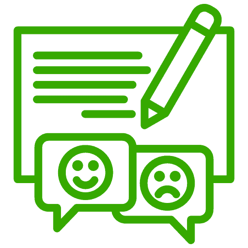 Write a review icon